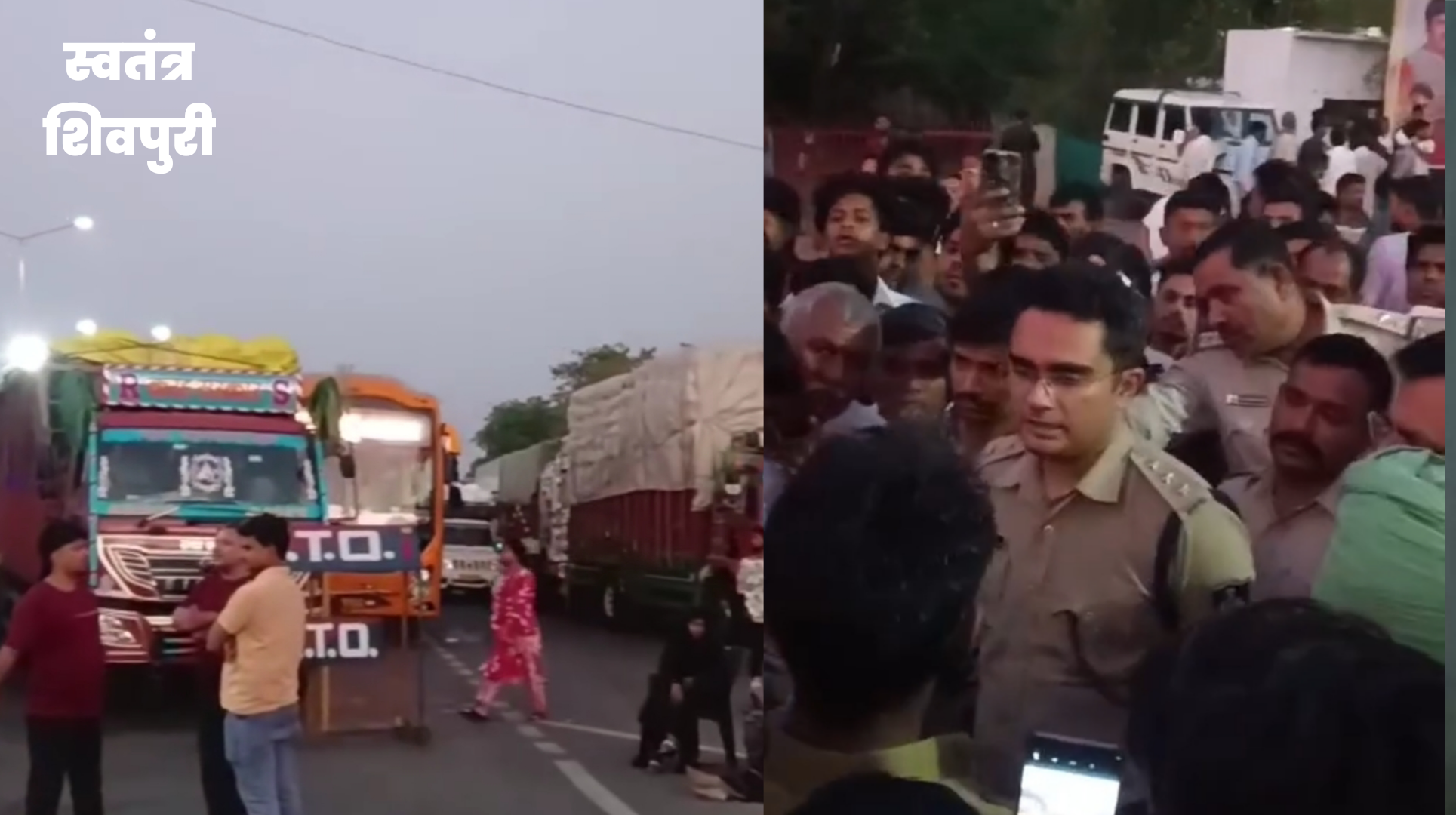 सिकंदरा बेरियर पर बस चालक से मारपीट, श्रद्धालुओं ने एनएच-27 पर किया चक्काजाम, 4 पर FIR