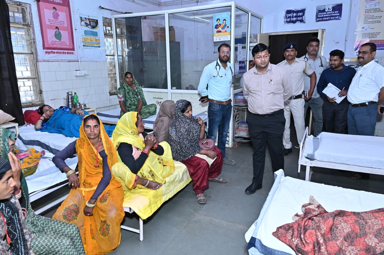 कलेक्टर ने कोलारस एवं बदरवास में औचक निरीक्षण कर व्यवस्थाओं का लिया जायजा