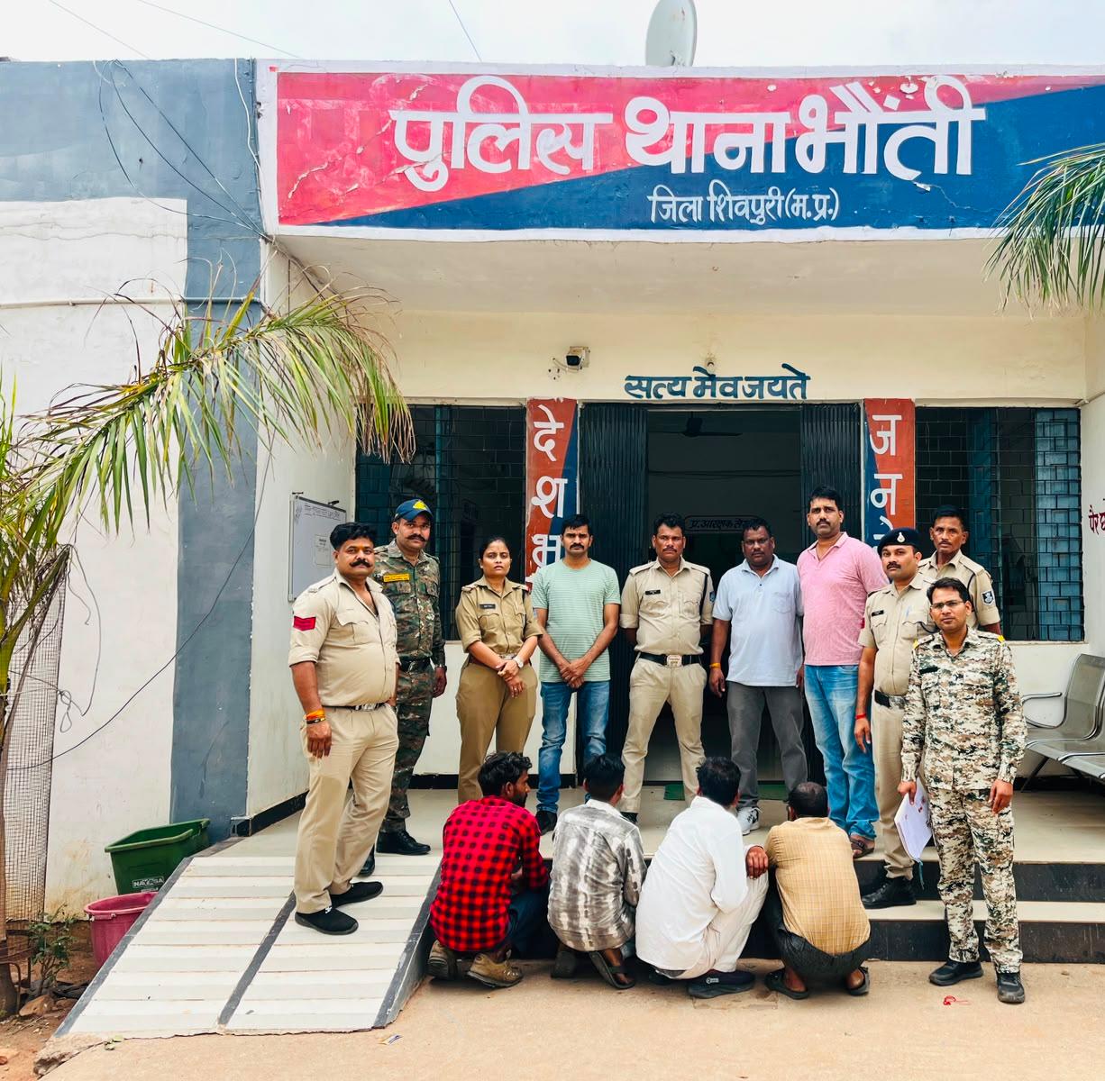 24 घंटे में हत्या कांड का खुलासा: प्रभान सिंह लोधी हत्याकांड के 4 मुख्य आरोपी गिरफ्तार